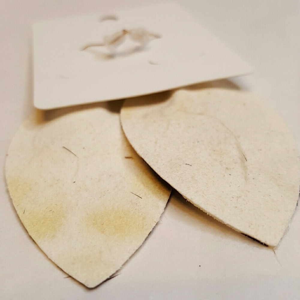 Cow Print Leather Earrings 2/$25 - Picture 3 of 3